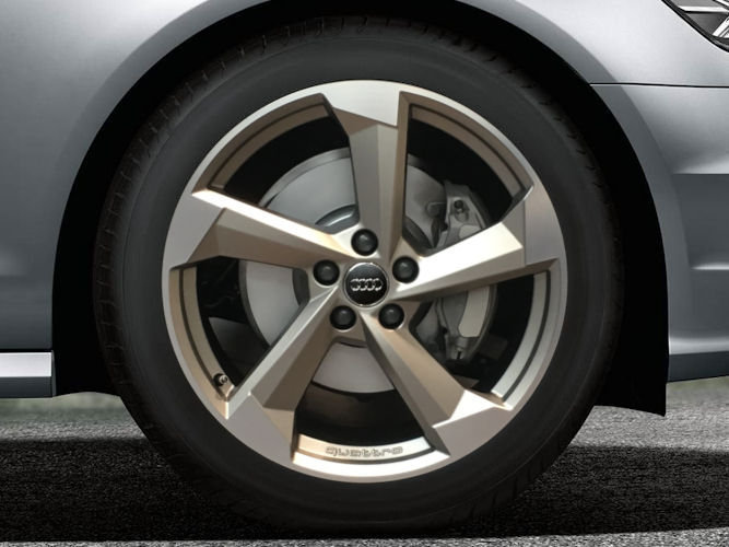 5-eget turbinedesign, magnesiumoptik (8,5J x 19"), Audi Sport